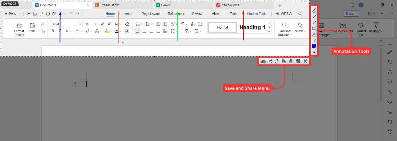 Edit screenshot using Lightshot snipping tool
