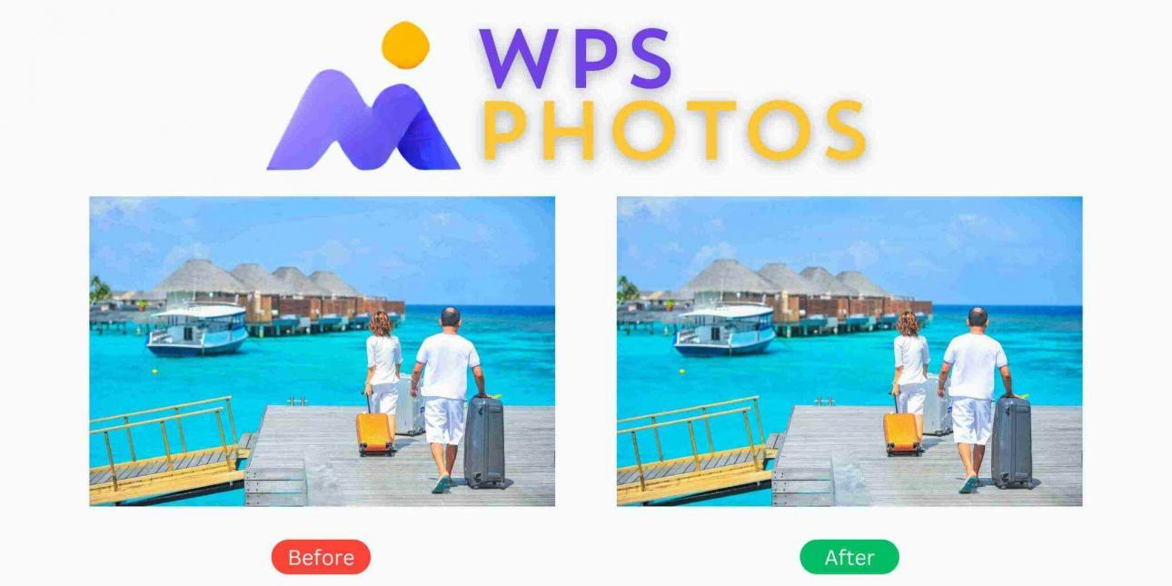 WPS Photos AI Image Enhancer rezultati