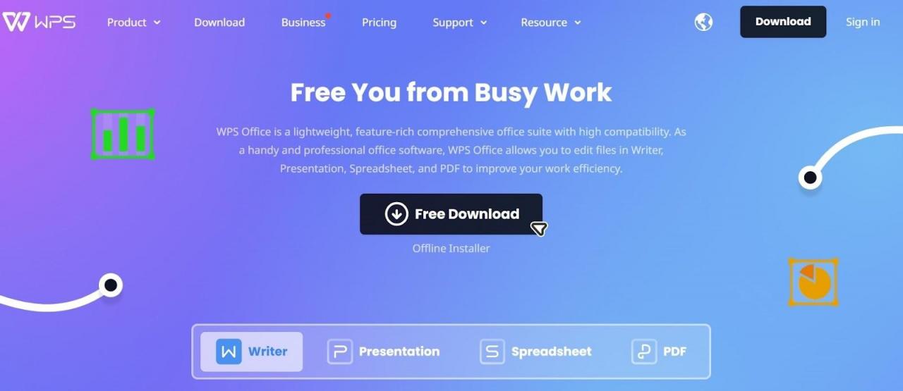 Загрузка WPS Office