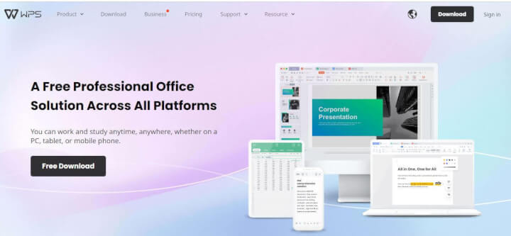 WPS official website