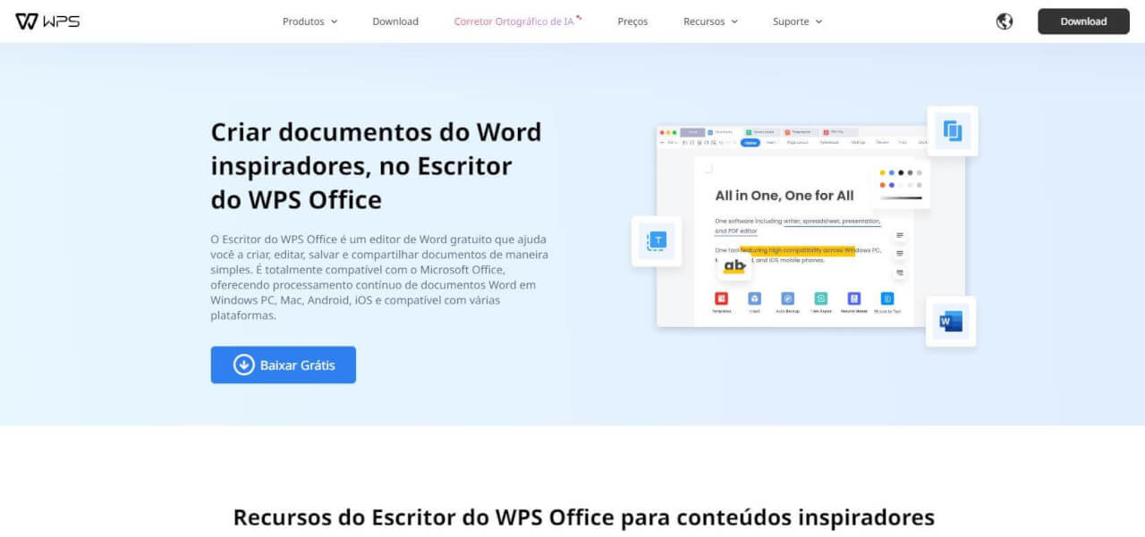 WPS Office Editor de Texto