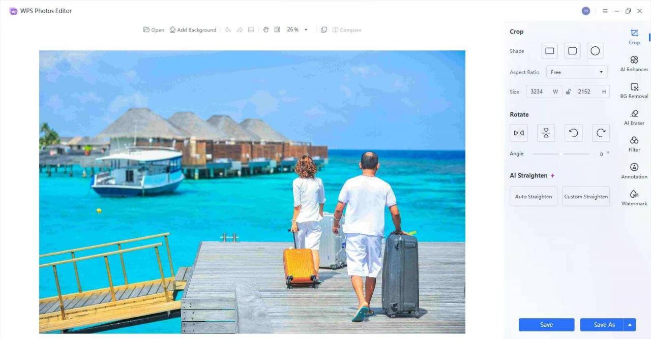 WPS Photos Editor
