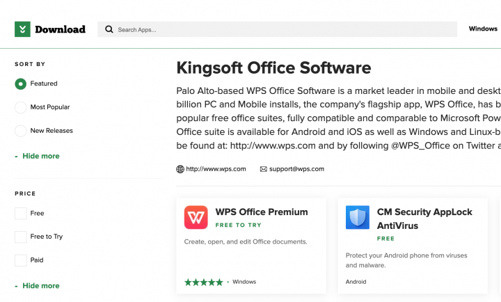 Kingsoft Office Kingsoft Office