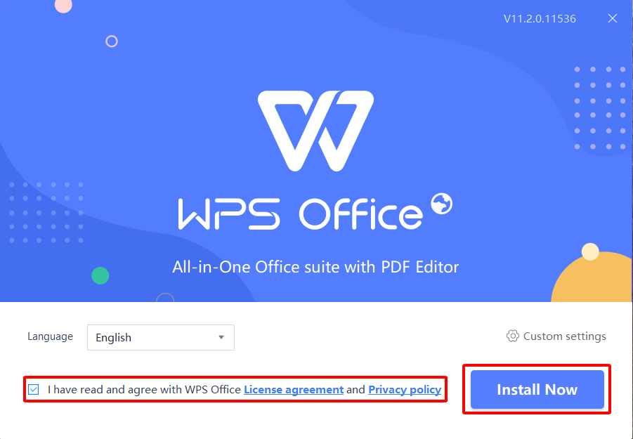 open the installation file and follow the prompts