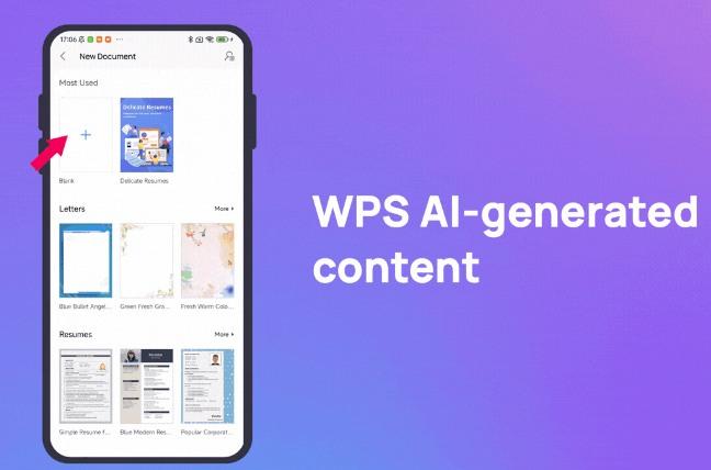 WPS AI-generated content