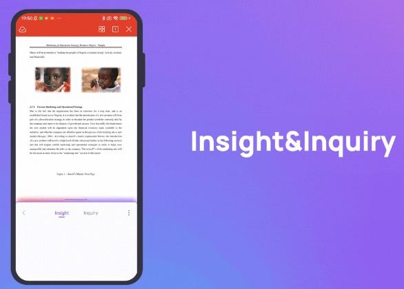 WPS AI Mobile Insight and inquiry