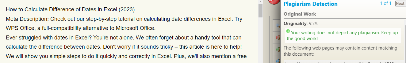 How to Calculate Difference of Dates in Excel