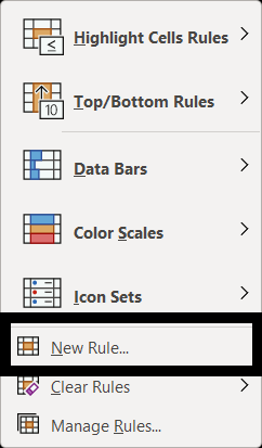 using rules and conditional formatting to Shade color alternate rows