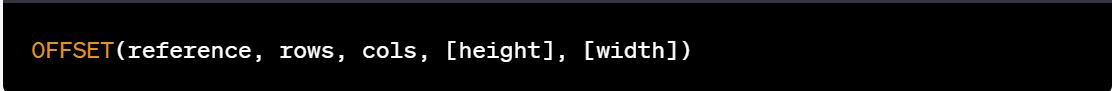 How to Use Offset Function in Excel (Easy & Fast)