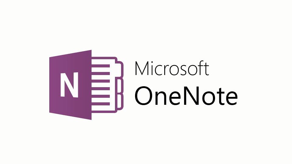 Microsoft OneNote logo.