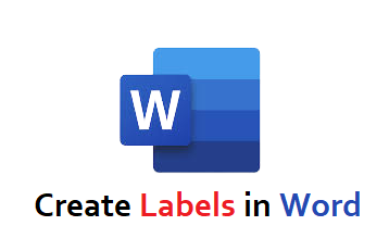 How to Create Labels in Word (Step-by-Step)