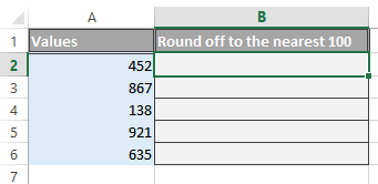 Excel sample data