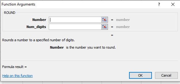 Excel Round Function