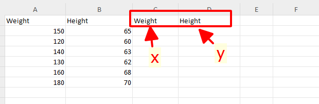 Divide To 2 Column X And Y
