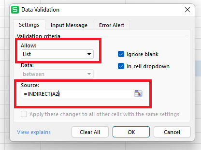 WPS Office subitem drop down list