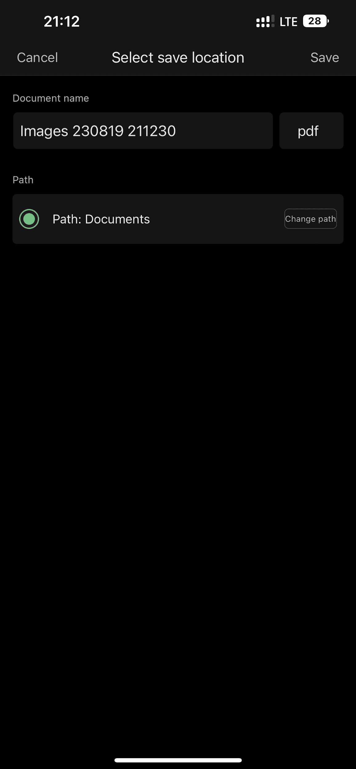 saved in the WPS Office folder