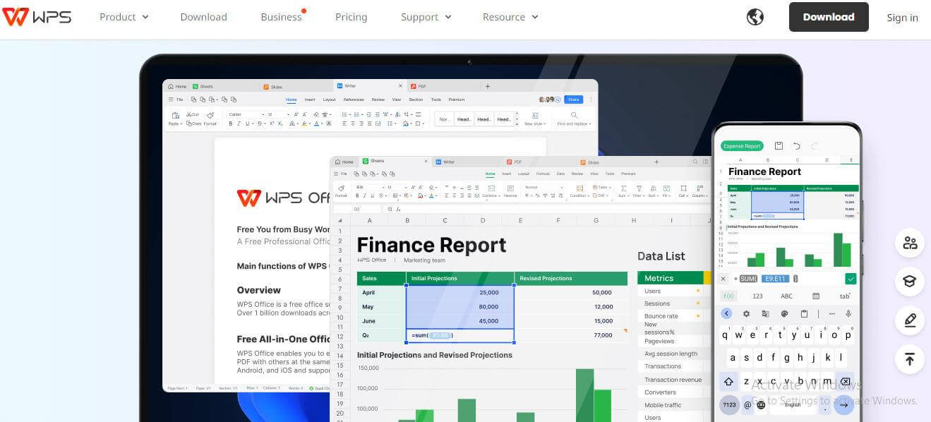 WPS Office Excel Contains Formula