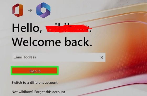 Microsoft 365 sign in