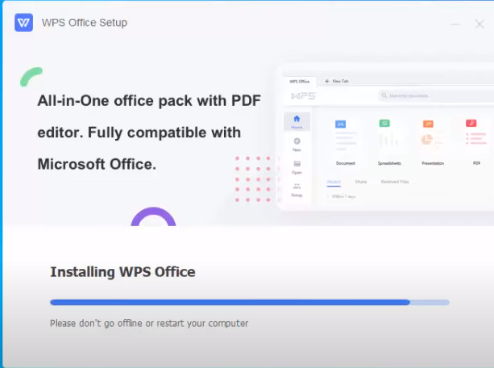 Installation Process of WPS