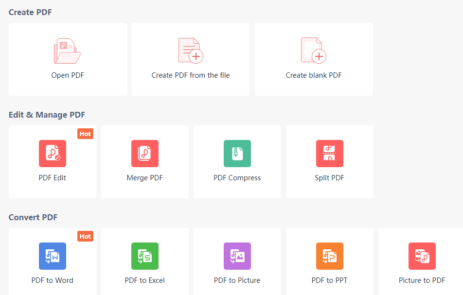 WPS PDF editor and convertor