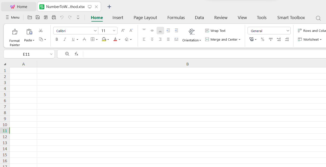 Open WPS Office documents