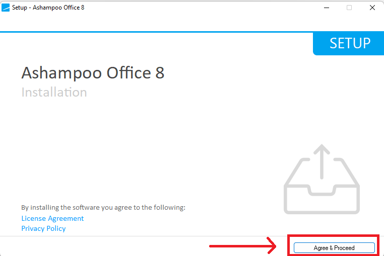 Ashampoo office 8 installation wizard