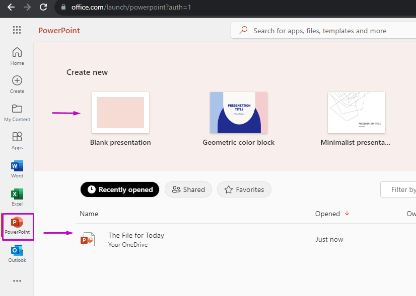 Microsoft 365 PowerPoint