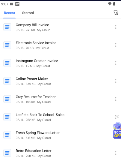 Open the Word document