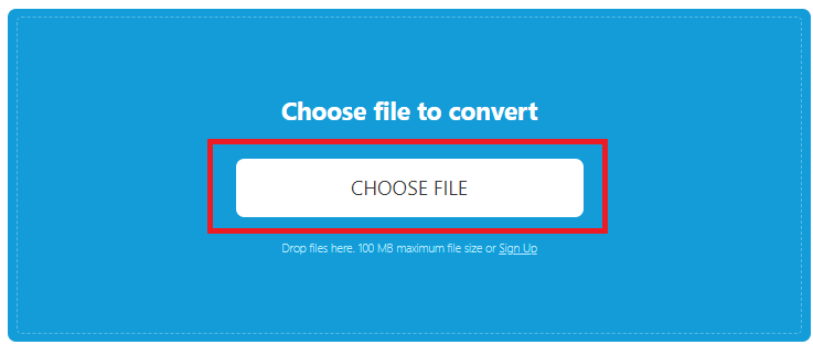 Online Convert Free choose file