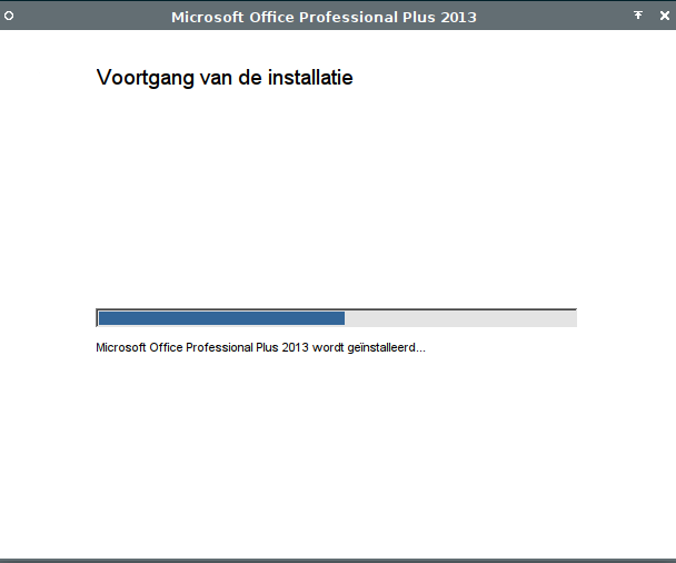 install Microsoft Office 2013.