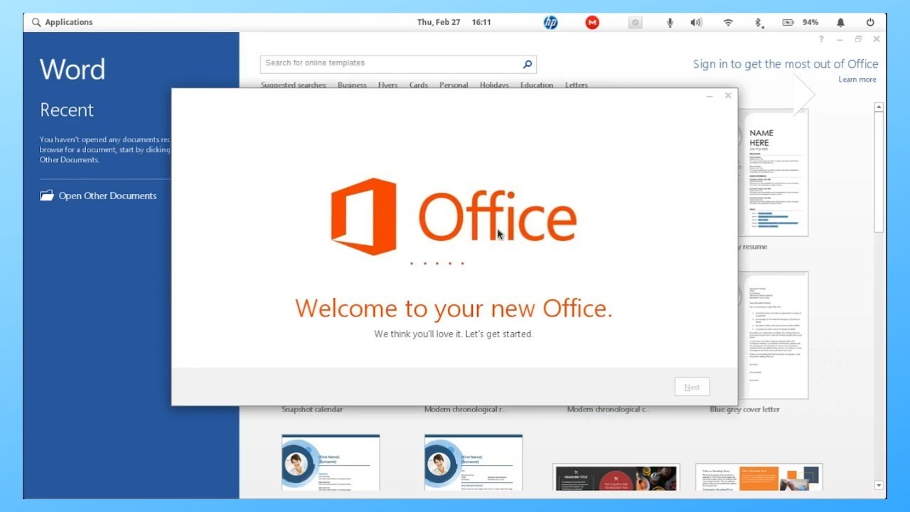 Install Microsoft Office 2013