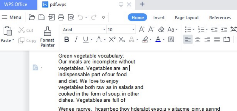 WPS To PDF