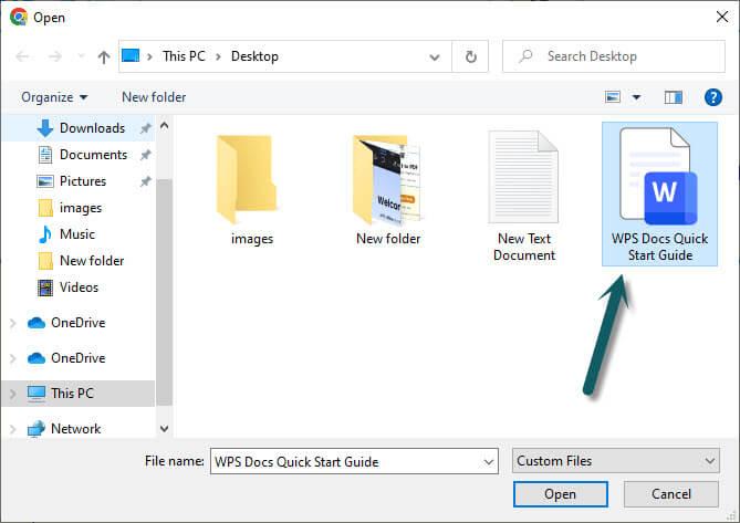 WPS To PDF Editor