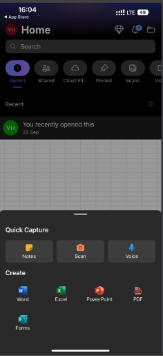open an existing one.