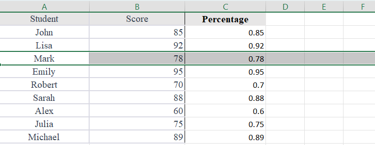 Keyboard Shortcuts for Basic Column Selection in Excel