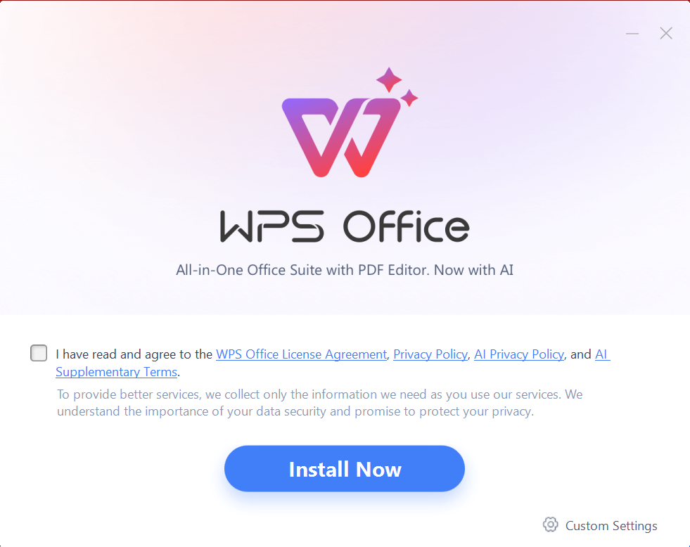Assistente de instalação do WPS
