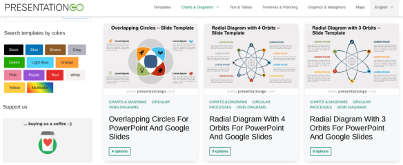 PresentationGo templates