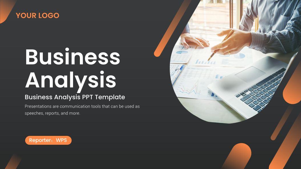 Orange Business Analysis PPT Template
