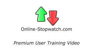 Online Stopwatch