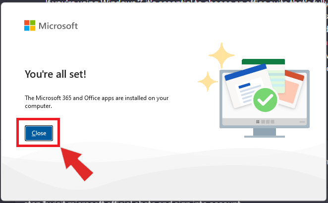 Instalación de Microsoft Office completa