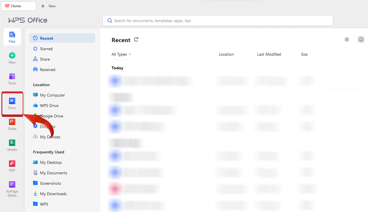 WPS Office Docs