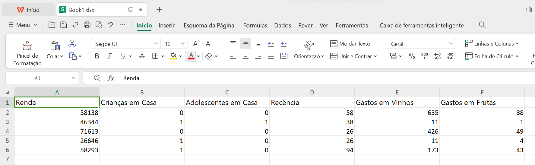 Cor do Texto na Planilha do WPS