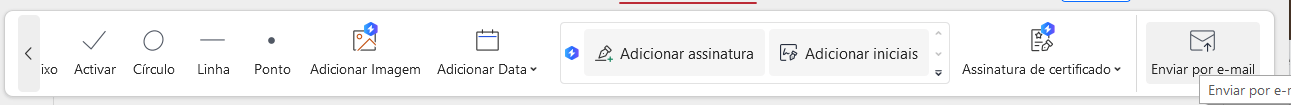 Recurso de Compartilhar PDF do WPS via E-mail