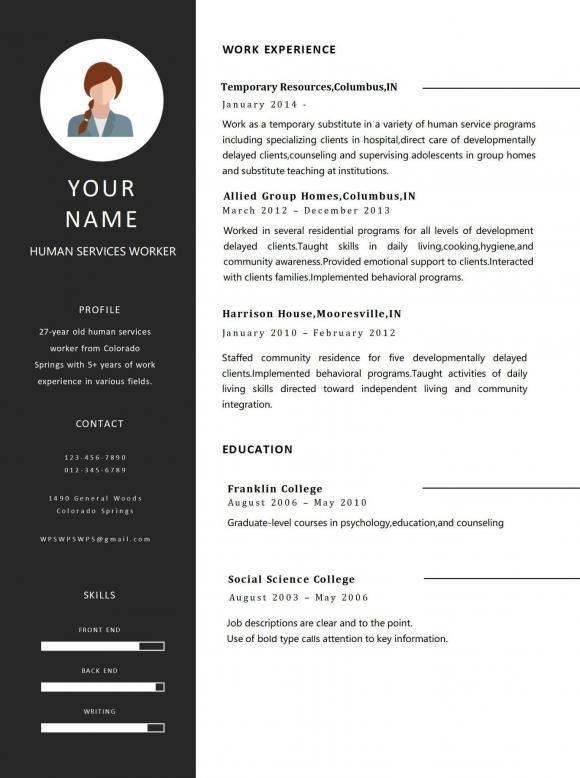 Plantilla de CV para descargar gratis en Word