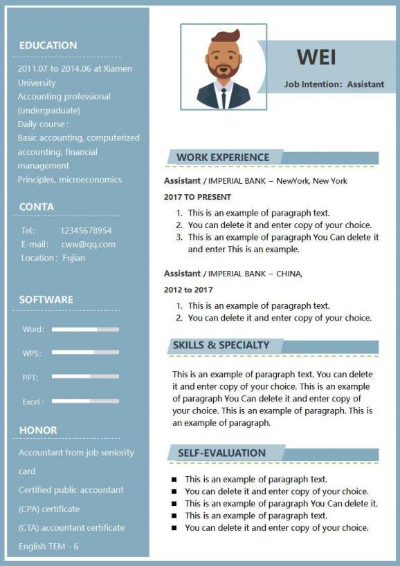 Descargar plantilla de CV gratis