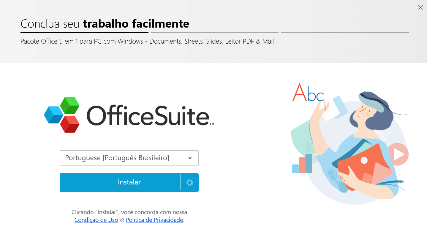 instalador do OfficeSuite