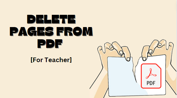 Excluir Páginas de PDF para Professores