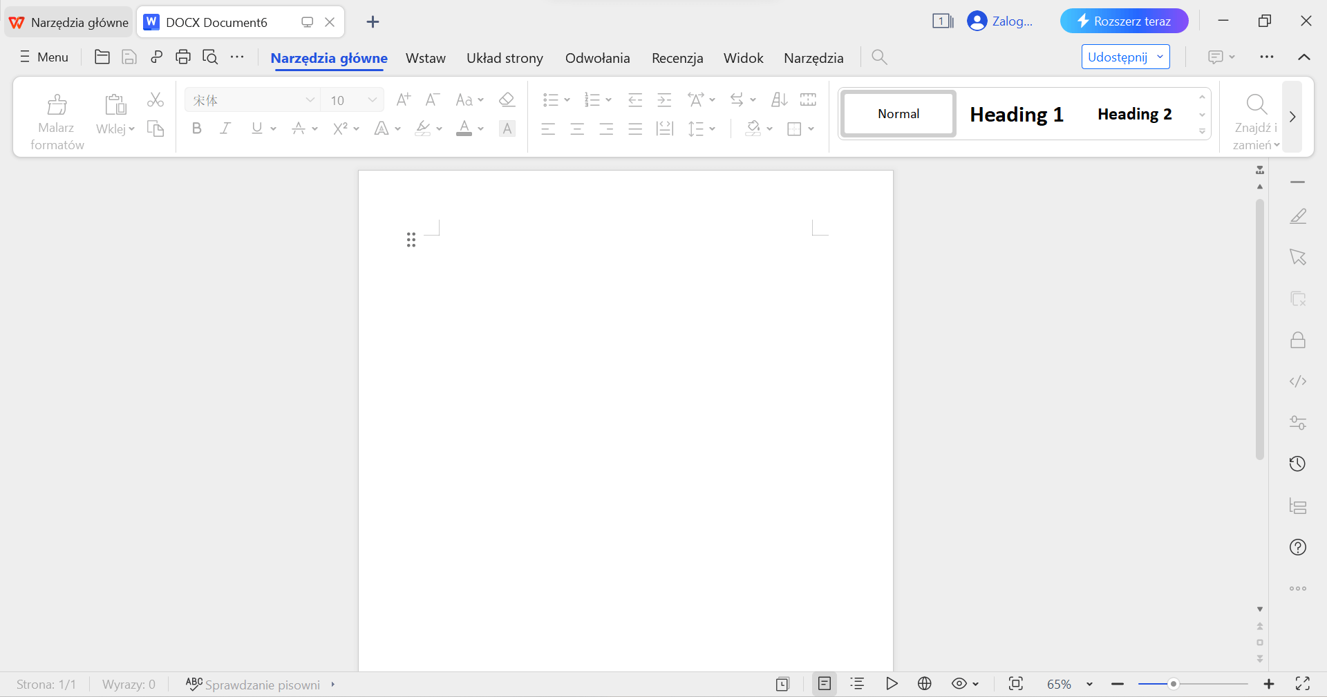 Dokumenty WPS Office