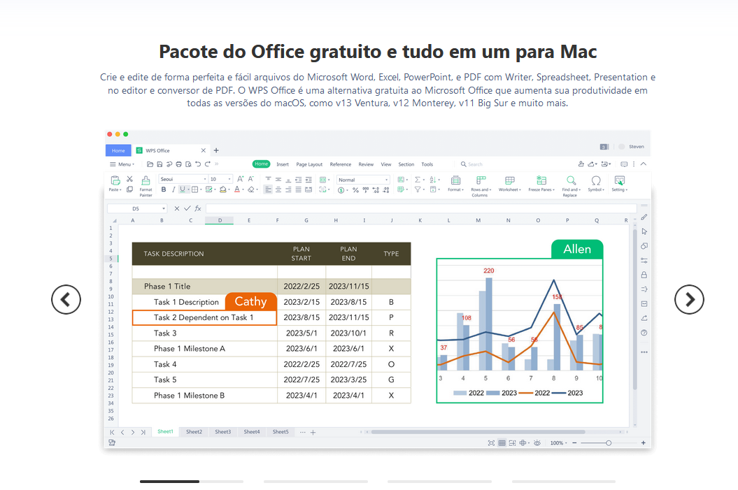 ilustração do WPS OFfice