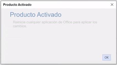Microsoft Office 2016 activado